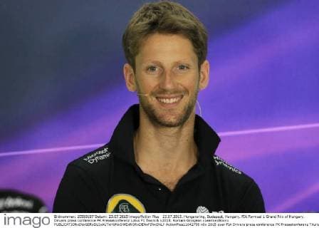 23.07.2015. Hungaroring, Budapest, Hungary. FIA Formual 1 Grand Prix of Hungary. Drivers press conference PK Pressekonferenz Lotus F1 Team & x2013; Romain Grosjean xLeannexBoonx  ActionPlus11642795