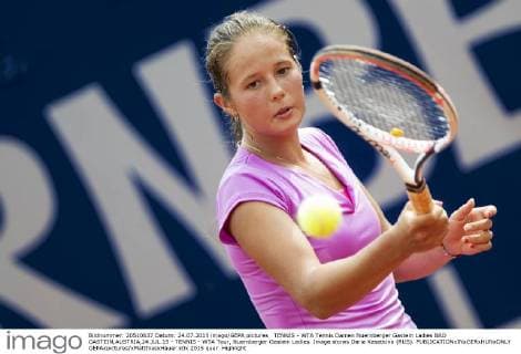 TENNIS - WTA Tennis Damen Nuernberger Gastein Ladies BAD GASTEIN,AUSTRIA,24.JUL.15 - TENNIS - WTA Tour, Nuernberger Gastein Ladies. Image shows Daria Kasatkina (RUS). GEPAxpictures xMatthiasxHauer