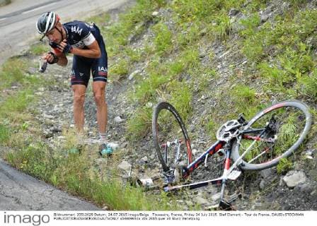 Toussuire, France, Friday 24 July 2015. Stef Clement - Tour de France. DAVIDxSTOCKMAN  x04669651x