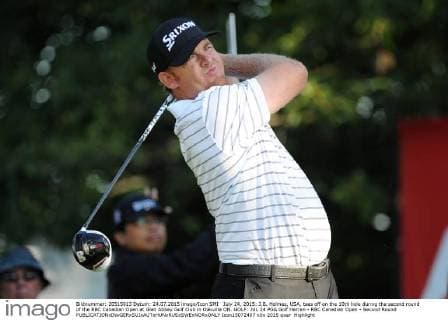 July 24, 2015: J.B. Holmes, USA, tees off on the 10th hole during the second round of the RBC Canadian Open at Glen Abbey Golf Club in Oakville ON. GOLF: JUL 24 PGA Golf Herren - RBC Canadian Open - Second Round Icon15072407 EDITORIAL USE ONLY
