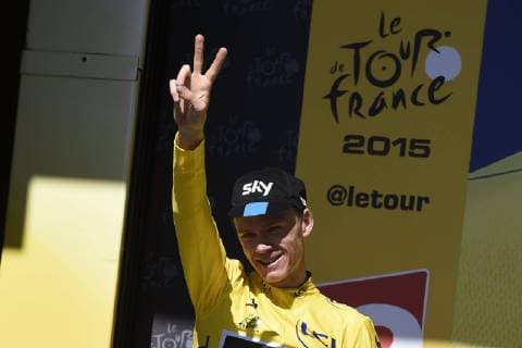 FROOME Christopher of Team Sky during the stage 20 of the 102nd edition of the Tour de France 2015 with start in Modane Valfrejus and finish in Alpe D Huez, France (110,5 kms) CYCLISME : Tour de France 2015 - Stage 20 - Modane Valfrejus Alpe D Huez- 25 07 2015 PHOTONEWS PANORAMIC 