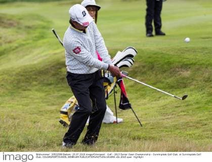 Golf - 2015 Senior Open Championship - Sunningdale Golf Club. at Sunningdale Golf Club. COLORSPORT DANIEL BEARHAM 