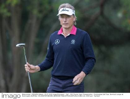Golf - 2015 Senior Open Championship - Sunningdale Golf Club. Bernhard Langer at Sunningdale Golf Club. COLORSPORT DANIEL BEARHAM 