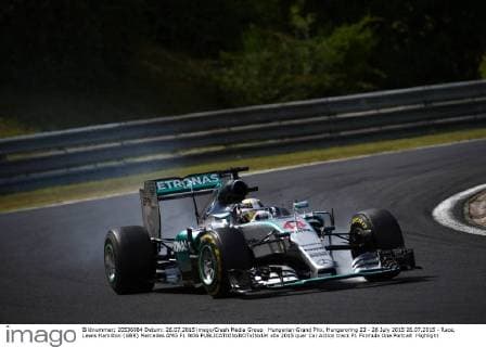 Hungarian Grand Prix, Hungaroring 23 - 26 July 2015 26.07.2015 - Race, Lewis Hamilton (GBR) Mercedes AMG F1 W06 