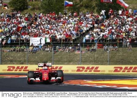 Motorsports: FIA Formula One World Championship WM Weltmeisterschaft 2015, Grand Prix of Hungary, 5 Sebastian Vettel (GER, Scuderia Ferrari), xHOCHxZWEIx
