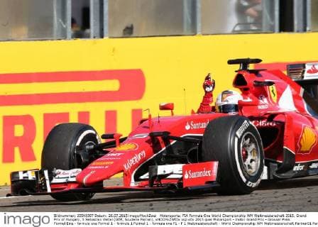 Motorsports: FIA Formula One World Championship WM Weltmeisterschaft 2015, Grand Prix of Hungary, 5 Sebastian Vettel (GER, Scuderia Ferrari), xHOCHxZWEIx
