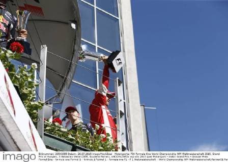 Motorsports: FIA Formula One World Championship WM Weltmeisterschaft 2015, Grand Prix of Hungary, 5 Sebastian Vettel (GER, Scuderia Ferrari), xHOCHxZWEIx