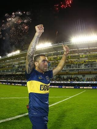 Presentation Carlos Tevez en Boca Juniors. 13.07.2015. Lugar: Estadio Alberto J. Armando - La Bombonera (Buenos Aires, Argentina). Foto: Javier Garcia Martino Photogamma.