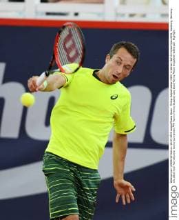 Philipp Kohlschreiber (GER) in Aktion. Bet-At-Home Open 2015, Hamburg, Germany
