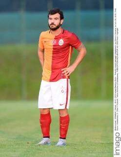 Friendly match between Galatasaray and Nice in Slovenia on July 28, 2015. Final Score: Galatasaray 0 - Nice 4 Pictured: Yekta Kurtulus of Galatasaray. 