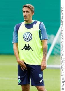 Max Kruse (VfL Wolfsburg) - 1. Fussball Bundesliga Saison 2015-2016 Training VfL Wolfsburg am VfL Center in Wolfsburg - Einzelbild,Deutschland, Fussball, Mann, Maenner,29.07.2015