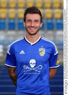 GER, Regionalliga Nordost, FC Carl Zeiss Jena - Mannschaftsfototermin 30.07.15, Jena, Ernst-Abbe-Sportfeld, GER, NOFV, Regionalliga Nordost, Saison 2015 2016, FC Carl Zeiss Jena - Mannschaftsfototermin im Bild: Robin Krausse
