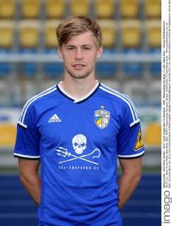 GER, Regionalliga Nordost, FC Carl Zeiss Jena - Mannschaftsfototermin 30.07.15, Jena, Ernst-Abbe-Sportfeld, GER, NOFV, Regionalliga Nordost, Saison 2015 2016, FC Carl Zeiss Jena - Mannschaftsfototermin im Bild: Dominik Bock