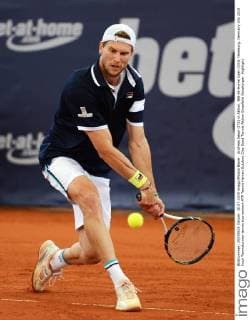 Andreas Seppi (ITA) in Aktion. Bet-At-Home Open 2015, Hamburg, Germany