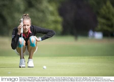 Sinsheim Im Bild Ava Bergner, Suddendeath, Stechen,, Golf, imt, International Matchplay-Trophy, Sinsheim, 29.07.2015 Copyright: Walther Eibner-Pressefoto EP_SWR