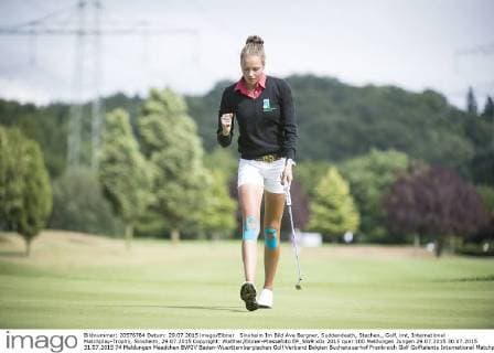 Sinsheim Im Bild Ava Bergner, Suddendeath, Stechen,, Golf, imt, International Matchplay-Trophy, Sinsheim, 29.07.2015 Copyright: Walther Eibner-Pressefoto EP_SWR