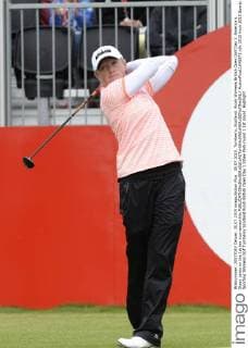 30.07.2015. Turnberry, Scotland. Ricoh Womens British Open Golf Day 1. America s Stacy Lewis on the 1st tee xLorrainexHillx  ActionPlus11645073