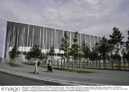 Aktuell Fußball, EM 2016, Nouveau Stade de Bordeaux, Neues Stadion in Bordeaux FOOTBALL : Nouveau Stade de Bordeaux - Girondins Bordeaux - 31 07 2015 ThierryBreton 