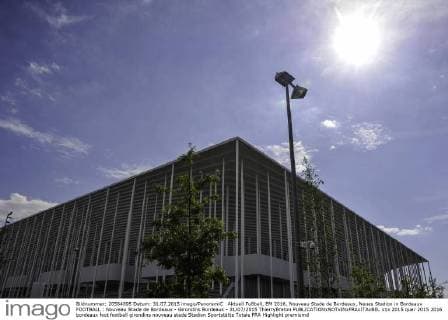 Aktuell Fußball, EM 2016, Nouveau Stade de Bordeaux, Neues Stadion in Bordeaux FOOTBALL : Nouveau Stade de Bordeaux - Girondins Bordeaux - 31 07 2015 ThierryBreton 