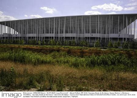Aktuell Fußball, EM 2016, Nouveau Stade de Bordeaux, Neues Stadion in Bordeaux FOOTBALL : Nouveau Stade de Bordeaux - Girondins Bordeaux - 31 07 2015 ThierryBreton 