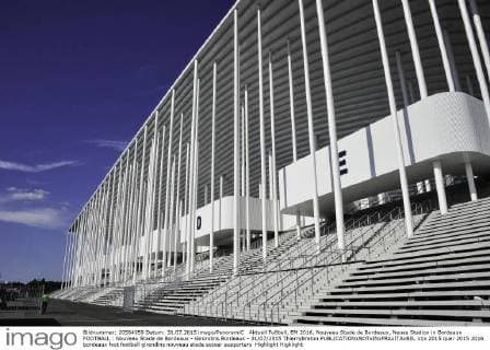 Aktuell Fußball, EM 2016, Nouveau Stade de Bordeaux, Neues Stadion in Bordeaux FOOTBALL : Nouveau Stade de Bordeaux - Girondins Bordeaux - 31 07 2015 ThierryBreton 