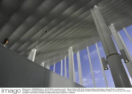 Aktuell Fußball, EM 2016, Nouveau Stade de Bordeaux, Neues Stadion in Bordeaux FOOTBALL : Nouveau Stade de Bordeaux - Girondins Bordeaux - 31 07 2015 ThierryBreton 