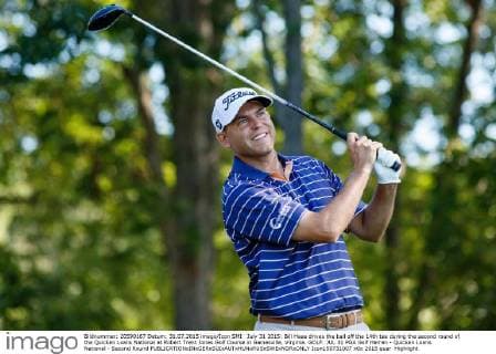 July 31 2015: Bill Haas drives the ball off the 14th tee during the second round of the Quicken Loans National at Robert Trent Jones Golf Course in Gainesville, Virginia. GOLF: JUL 31 PGA Golf Herren - Quicken Loans National - Second Round Icon150731007 EDITORIAL USE ONLY