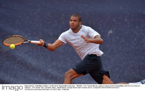 TENNIS - ATP Tennis Herren Generali Open 2015 KITZBUEHEL,AUSTRIA,01.AUG.15 - TENNIS - ATP World Tour, Generali Open, qualification. Image shows Gibril Diarra (AUT). GEPAxpictures xHansxOsterauer