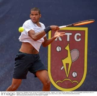 TENNIS - ATP Tennis Herren Generali Open 2015 KITZBUEHEL,AUSTRIA,01.AUG.15 - TENNIS - ATP World Tour, Generali Open, qualification. Image shows Gibril Diarra (AUT). GEPAxpictures xHansxOsterauer