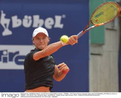 TENNIS - ATP Tennis Herren Generali Open 2015 KITZBUEHEL,AUSTRIA,01.AUG.15 - TENNIS - ATP World Tour, Generali Open, qualification. Image shows Jozef Kovalik (SVK). GEPAxpictures xHansxOsterauer