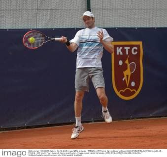 TENNIS - ATP Tennis Herren Generali Open 2015 KITZBUEHEL,AUSTRIA,01.AUG.15 - TENNIS - ATP World Tour, Generali Open, qualification. Image shows Marek Michalicka (CZE). GEPAxpictures xHansxOsterauer