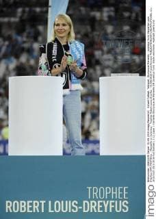 Aktuell Fußball, Testspiel, Olympique Marseille - Juventus Turin Margarita Louis Dreyfus (OM) FOOTBALL : Marseille vs Juventus - Trophee Robert Louis Dreyfus - 01 08 2015 FranckPennant 
