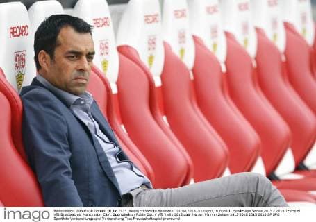 01.08.2015, Stuttgart, Fußball 1. Bundesliga Saison 2015 2016 Testspiel VfB Stuttgert vs. Manchester City , Sportdirektor Robin Dutt ( VfB )