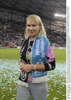 Margarita Louis Dreyfus (OM) FOOTBALL : Marseille vs Juventus - Trophee Robert Louis Dreyfus - 01 08 2015 FranckPennant Panoramic 