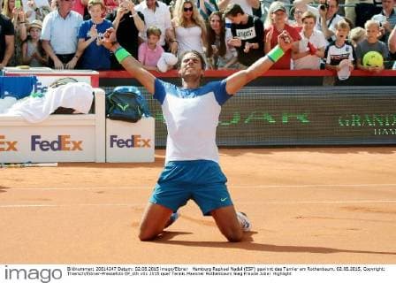 Hamburg Raphael Nadal (ESP) gewinnt das Turnier am Rothenbaum, 02.08.2015, Copyright: Thiersch Eibner-Pressefoto EP_cth
