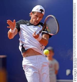 TENNIS - ATP Tennis Herren Generali Open 2015 KITZBUEHEL,AUSTRIA,04.AUG.15 - TENNIS - ATP World Tour, Generali Open. Image shows Juergen Melzer (AUT). GEPAxpictures xHansxOsterauer