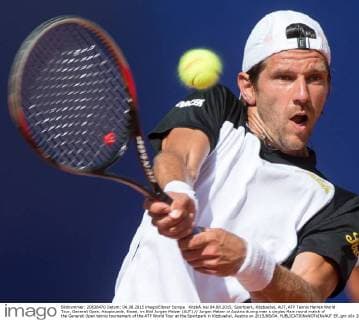 KitzbÂ¸hel 04.08.2015, Sportpark, Kitzbuehel, AUT, ATP Tennis Herren World Tour, Generali Open, Hauptrunde, Einzel, im Bild Jurgen Melzer (AUT) Jurgen Melzer of Austria during men s singles Main round match of the Generali Open tennis tournament of the ATP World Tour at the Sportpark in Kitzbuehel, Austria on 2015 08 04.  EP_gro  