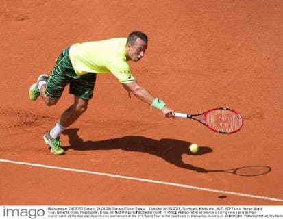 Kitzbühel 04.08.2015, Sportpark, Kitzbuehel, AUT, ATP Tennis Herren World Tour, Generali Open, Hauptrunde, Einzel, im Bild Philipp Kohlschreiber (GER) Philipp Kohlschreiber of Germany during men s singles Main round match of the Generali Open tennis tournament of the ATP World Tour at the Sportpark in Kitzbuehel, Austria on 2015 08 04.  EP_gro  