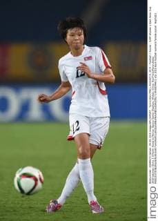 Yunmi Kim (PRK), AUGUST 4, 2015 - Football Soccer : EAFF Women s East Asian Cup 2015 between China 2-3 North Korea at Wuhan Sports Center Stadium, Wuhan, China. NoxThirdxPartyxSales  (dlra007442)