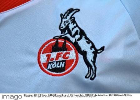 DFL Fussball Berlin 05.08.2015 1 Bundesliga Saison 2015 2016 Logo 1. FC Köln 1. FC Koeln