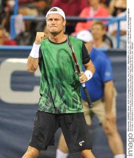 Aug. 4, 2015 - Washington, D.C, U.S - LLEYTON HEWITT of Australia plays against John-Patrick Smith of Australia at Day 2 of the Citi Open at the Rock Creek Tennis Center in Washington, D.C. Lleyton Hewitt at the 2015 Citi Open in Washington D.C. - ZUMAg196