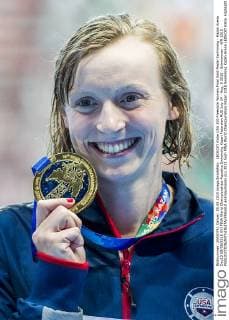 LEDECKY Katie USA 200 Freestyle Women Final Gold Medal Swimming - Kazan Arena Day13 05 08 2015 XVI FINA World Championships Aquatics Swimming Kazan Tatarstan RUS July 24 - Aug. 9 2015 - Schwimmen - WM 2015 - andreaxmasini