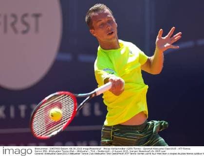 Philipp Kohlschreiber (GER) Tennis - Generali-Kitzbuehel-Open2015 - ATP Tennis Herren 250 - Kitzbuehler Tennis Club - Kitzbuehel - Tirol - Oesterreich - 6 August 2015. Juergen Hasenkopf
