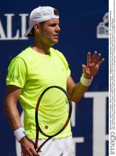 Kitzbuehel 06.08.2015, Sportpark, Kitzbuehel, AUT, ATP Tennis Herren World Tour, Generali Open, Viertelfinale, Einzel, im Bild Paul Henri Mathieu (FRA) Paul Henri Mathieu of France during men s singles Quarter final match of the Generali Open tennis tournament of the ATP World Tour at the Sportpark in Kitzbuehel, Austria on 2015 08 06.  EX_GRO  