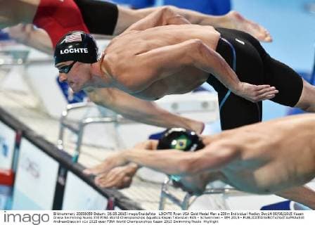 LOCHTE Ryan USA Gold Medal Men s 200m Individual Medley Day14 06 08 2015 Kazan Arena Swimming Nuoto XVI FINA World Championships Aquatics Kazan Tatarstan RUS - Schwimmen - WM 2015 - AndreaxStaccioli