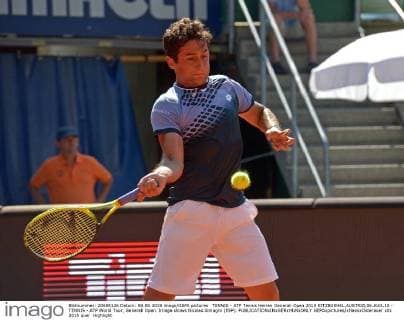 TENNIS - ATP Tennis Herren Generali Open 2015 KITZBUEHEL,AUSTRIA,06.AUG.15 - TENNIS - ATP World Tour, Generali Open. Image shows Nicolas Almagro (ESP). GEPAxpictures xHansxOsterauer