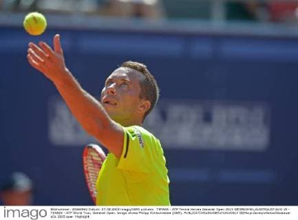 TENNIS - ATP Tennis Herren Generali Open 2015 KITZBUEHEL,AUSTRIA,07.AUG.15 - TENNIS - ATP World Tour, Generali Open. Image shows Philipp Kohlschreiber (GER). GEPAxpictures xHansxOsterauer