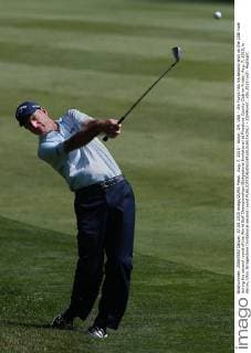 Aug. 7, 2015 - Akron, OH, USA - Jim Furyk hits his second shot on the 10th hole during the second round of the World Golf Championships-Bridgestone Invitational at Firestone County Club on Friday, Aug. 7, 2015, in Akron, Ohio. Bridgestone Invitational second round - ZUMAm67_