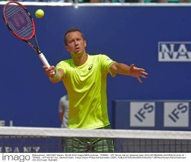 TENNIS - ATP Tennis Herren Generali Open 2015 KITZBUEHEL,AUSTRIA,08.AUG.15 - TENNIS - ATP World Tour, Generali Open. Image shows Philipp Kohlschreiber (GER). GEPAxpictures xHansxOsterauer
