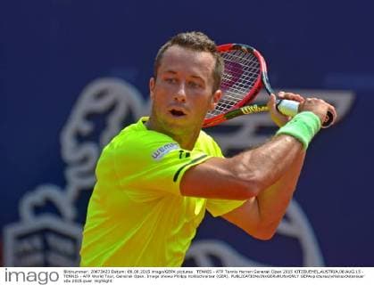 TENNIS - ATP Tennis Herren Generali Open 2015 KITZBUEHEL,AUSTRIA,08.AUG.15 - TENNIS - ATP World Tour, Generali Open. Image shows Philipp Kohlschreiber (GER). GEPAxpictures xHansxOsterauer